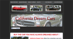 Desktop Screenshot of caldreamcars.net