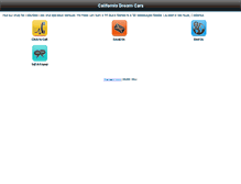 Tablet Screenshot of caldreamcars.net